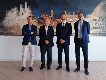 2021_10_DF_Siena_Duccio Boldrini, Massimo Boldrini, Simone Volpi, and Emiliano Spagnolo