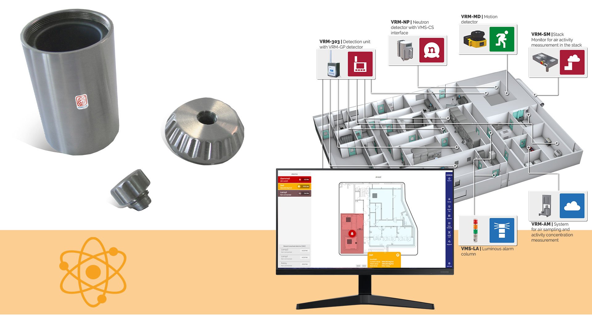 SmartGuard e accessori radiopharma di Comecer